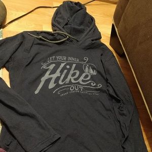 Grand canyon hooded top